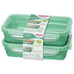 Conjunto 2 Potes Marmita Plástico Sanremo