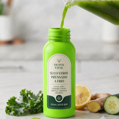 20un Garrafas Descartável 250ml Sucos Detox Tampa com Lacre